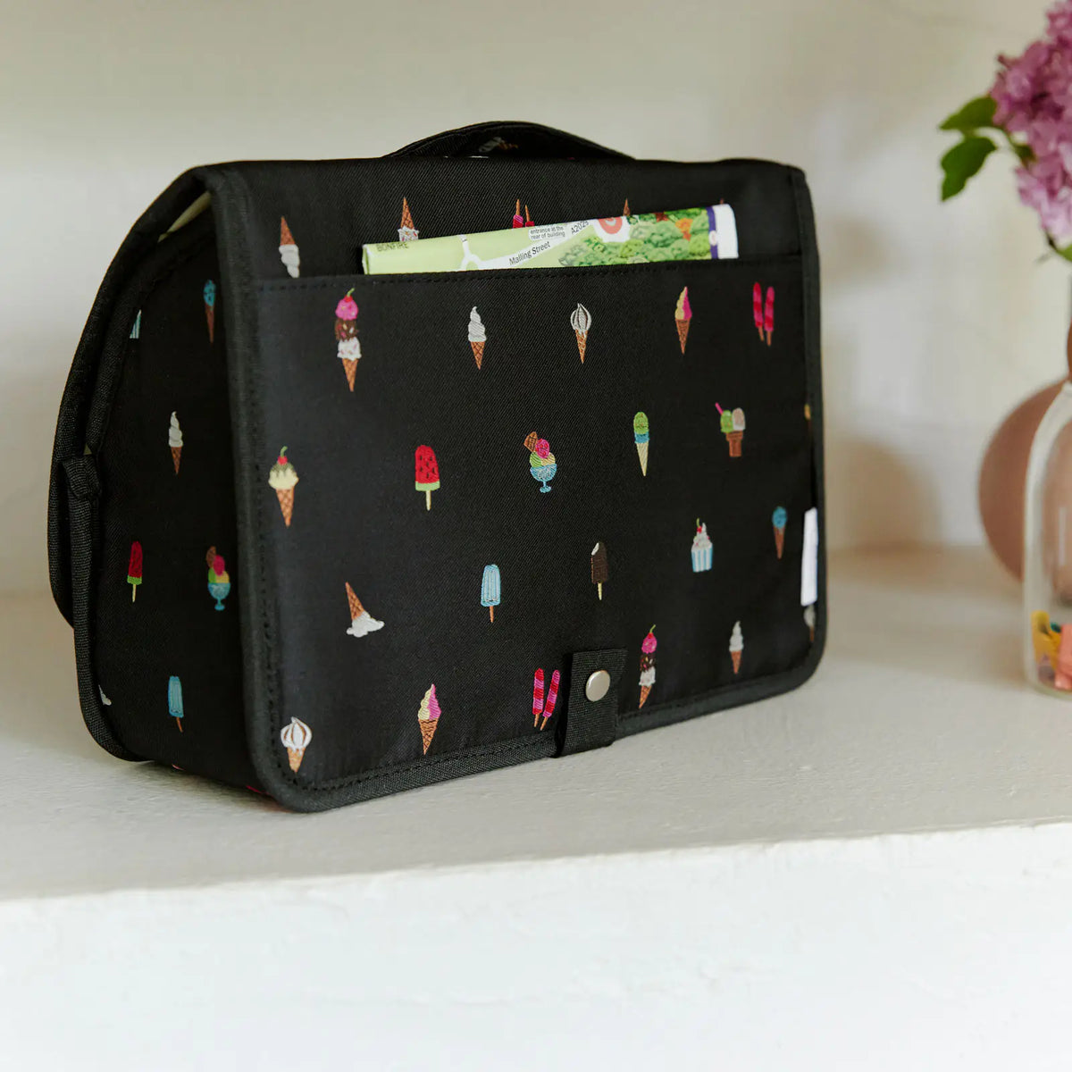 Hobonichi stappo Happy Ice Cream Organizer Pouch