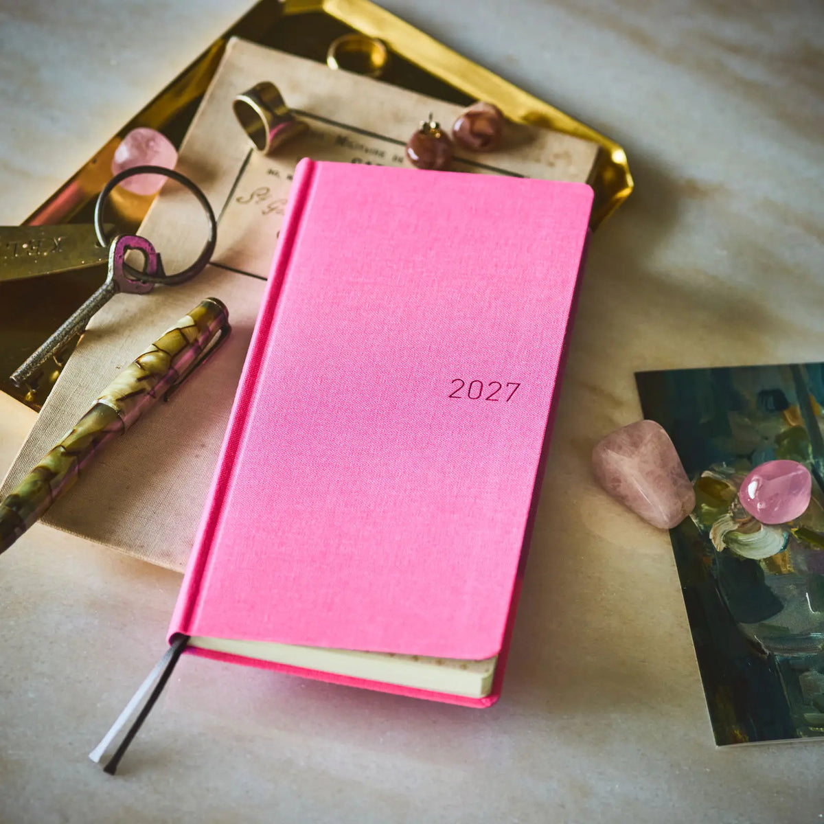 Hobonichi Techo Weeks 2027 Pink Sapphire Planner