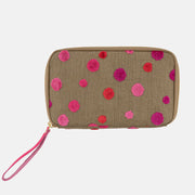 Hobonichi Techo Drawer Pouch Ane “Pink Sparkle” Organizer Pouch
