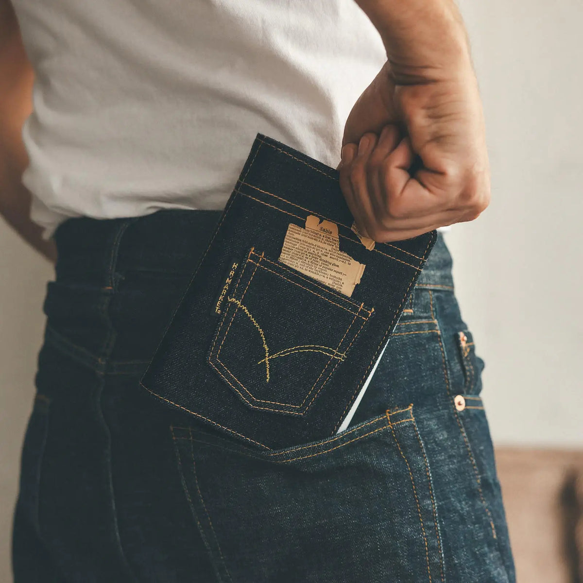 Hobonichi Techo 2027 INDIGO JEANS POCKET 5-Year Diary Cover A6