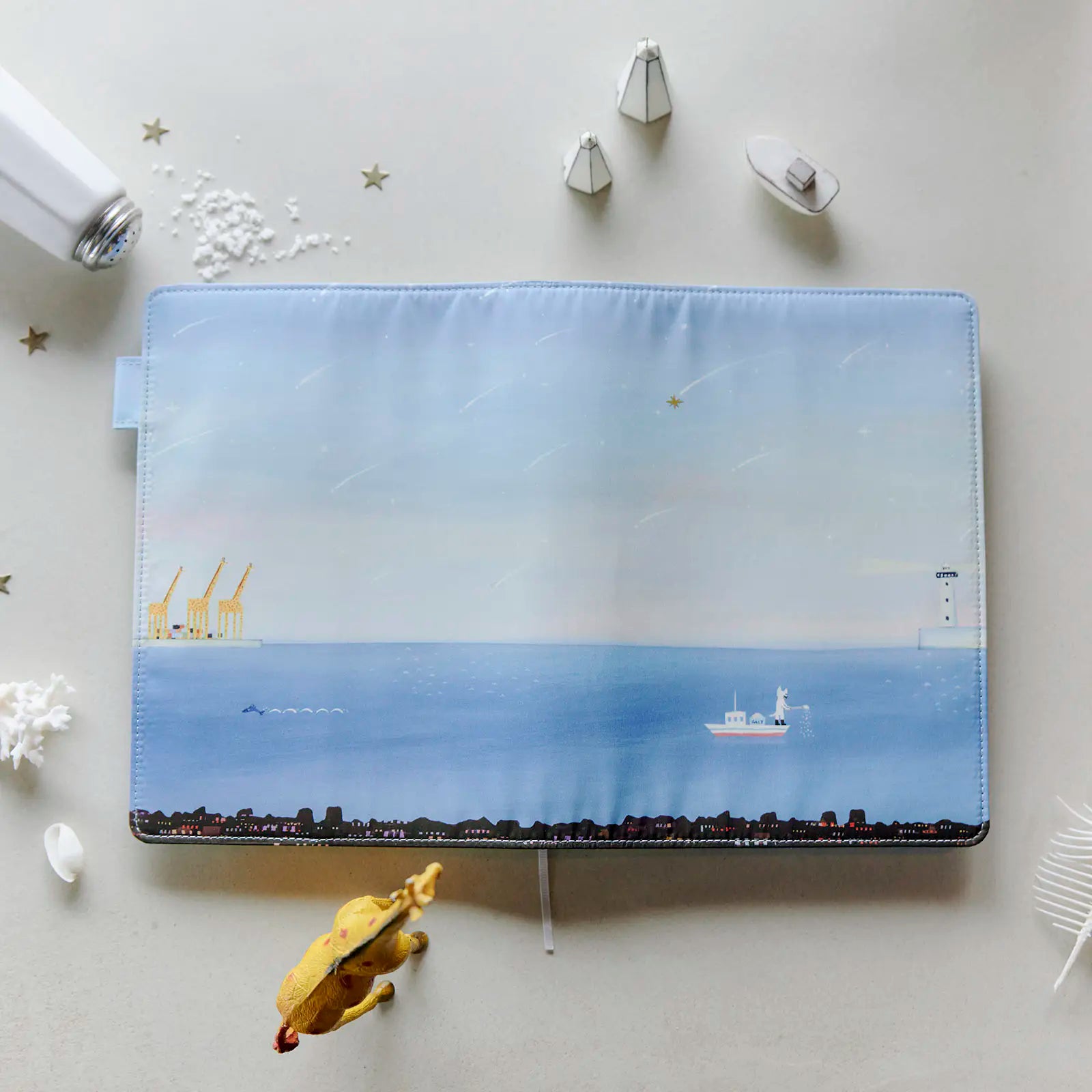 Hobonichi Techo 2027 Hiroko Kubota “Dream the Sea Had at Dawn” Large 5-Year Techo Cover A5