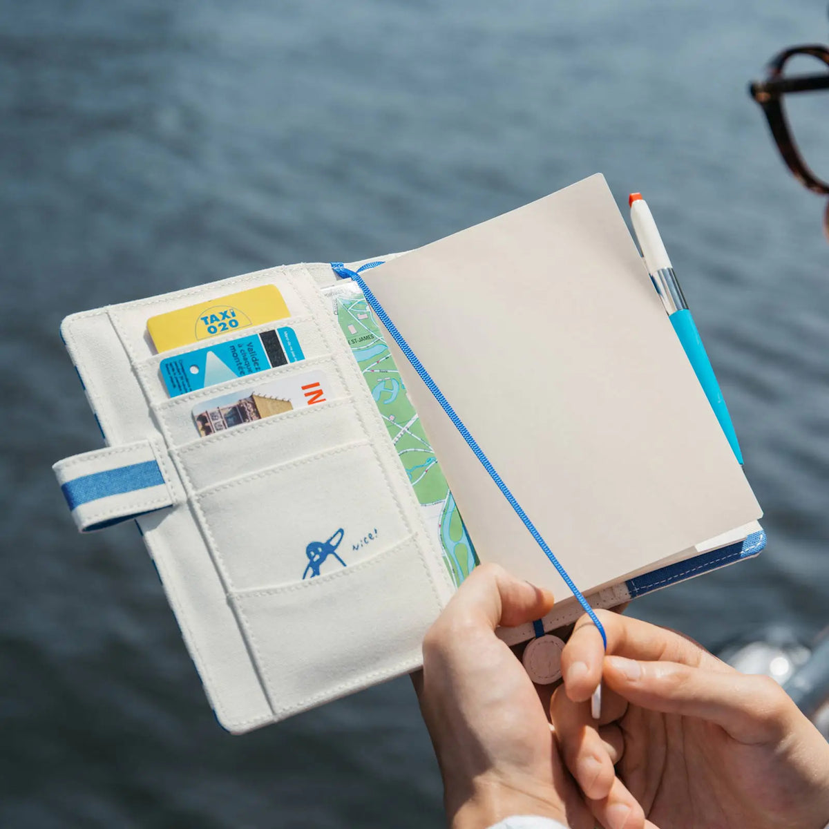 Hobonichi Techo Marine Border Planner Cover 2027