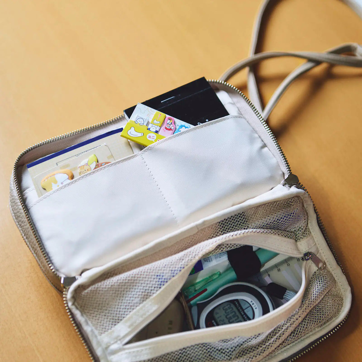 Hobonichi Just Enjoy Pouch – Fumika Hideshima Shoulder Organizer Bag