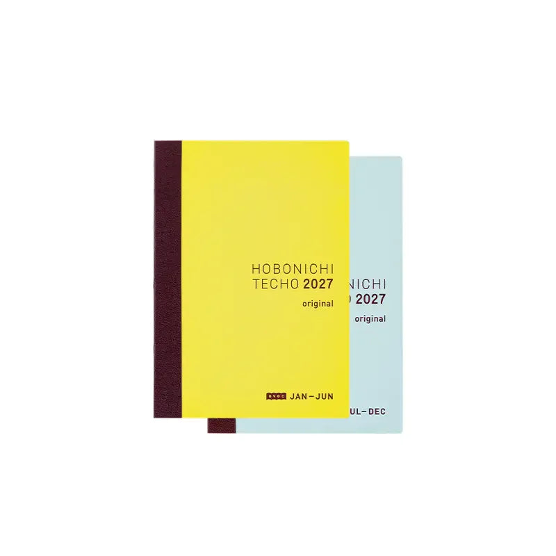 Hobonichi Techo 2027 Original Avec A6 Daily Planner