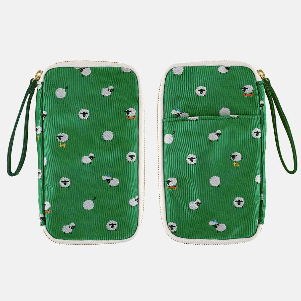 Hobonichi Techo 2027 Tie & Chief Sheep Sheep Sheep Small Drawer Pouch