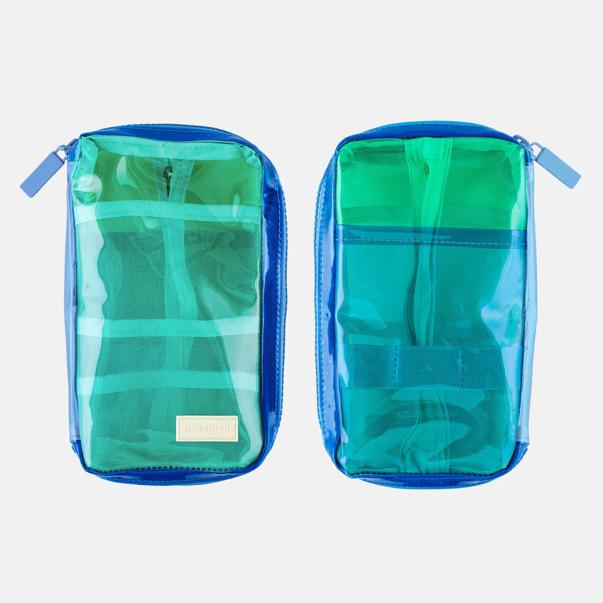 Hobonichi Techo Transparent Mix Blue Small Drawer Pouch
