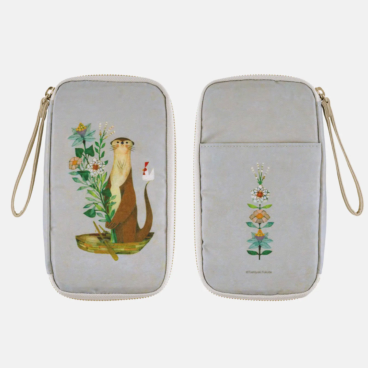 Hobonichi “Delivering Flowers” Small Drawer Pouch by Toshiyuki Fukuda