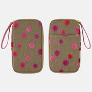 Hobonichi “Koyaguchi Pile Pink Sparkle” Small Drawer Pouch