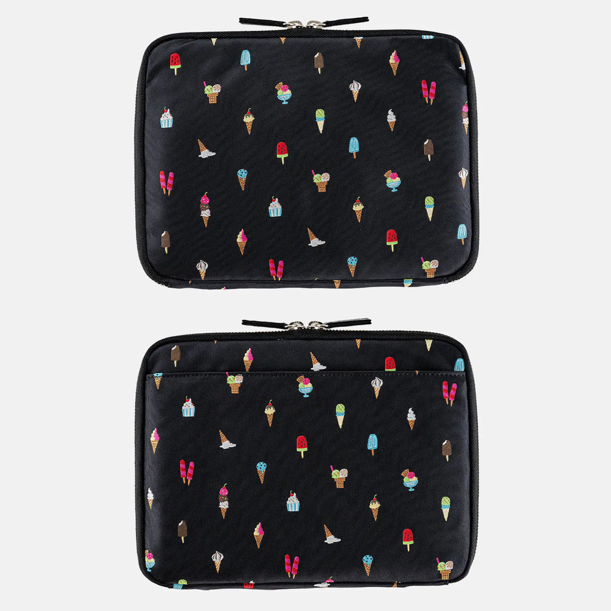 Hobonichi Tie & Chief “Happy Ice Cream” Large Drawer Pouch