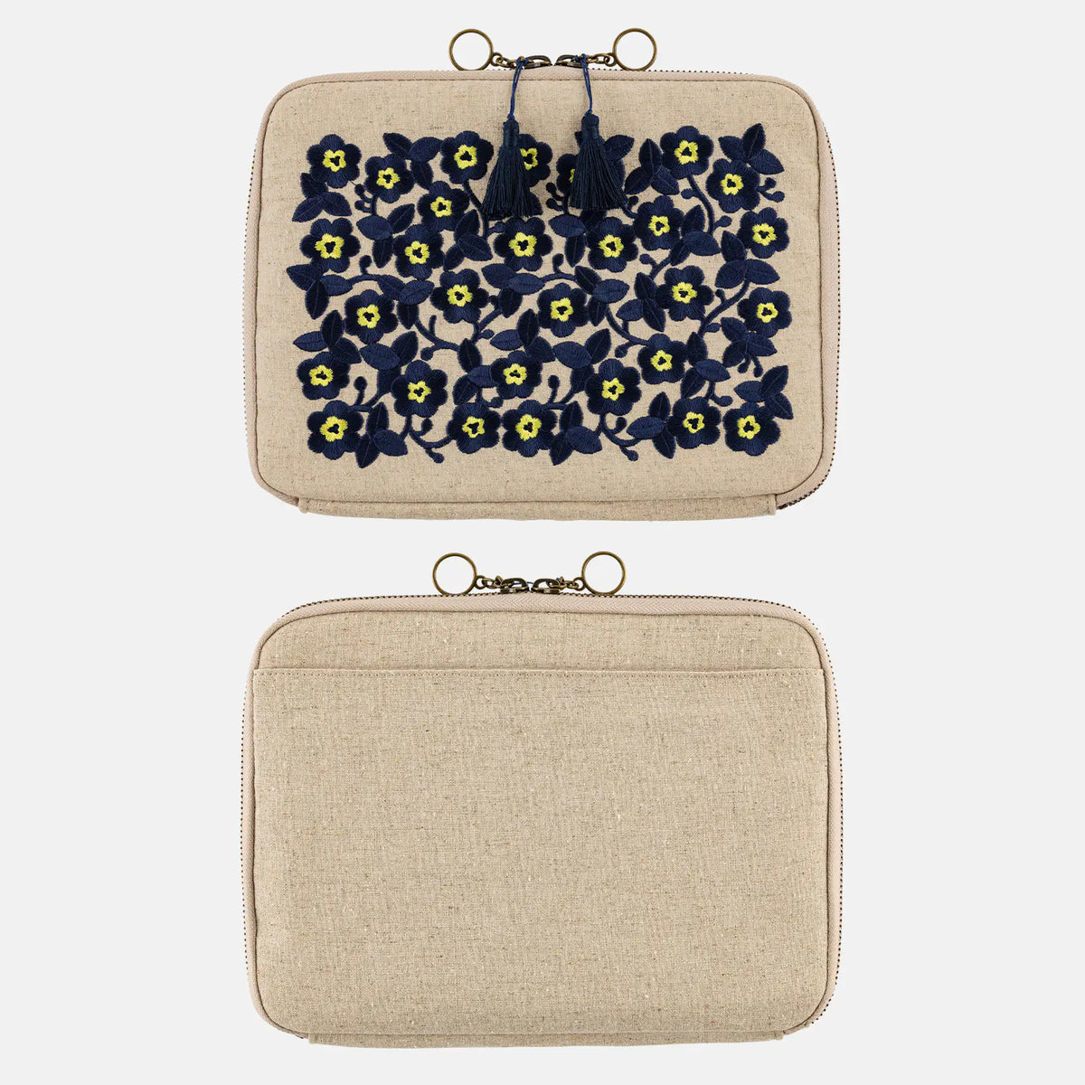 Hobonichi “Flowers of Ukraine” Large Drawer Pouch