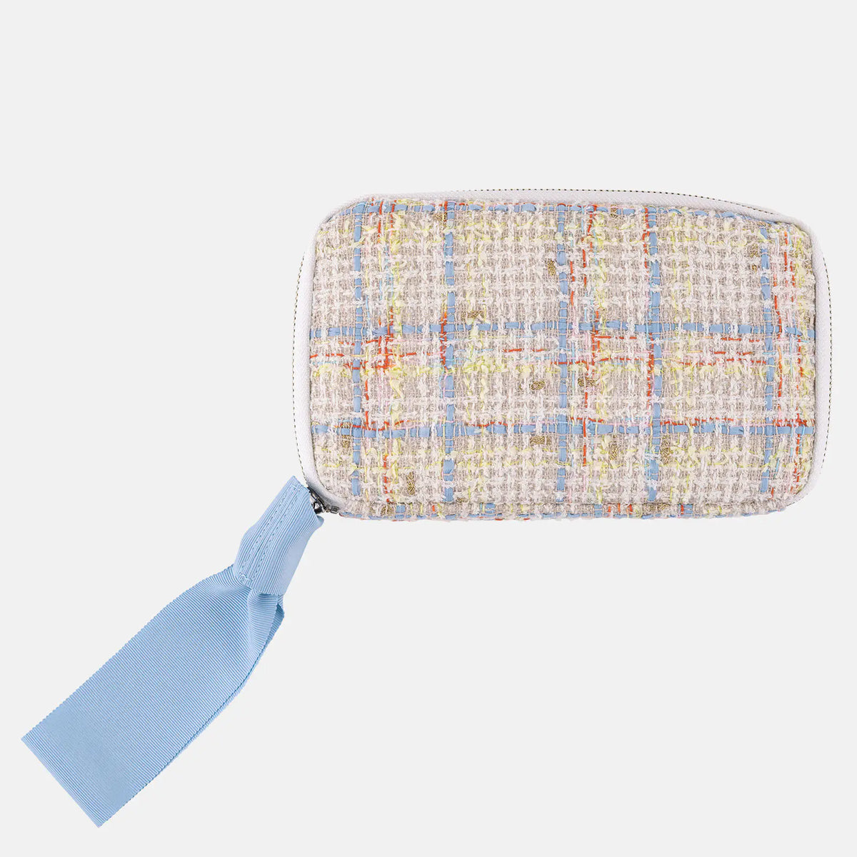 Hobonichi Iwate Homespun “Sherbet Tweed” Large Sister Drawer Pouch