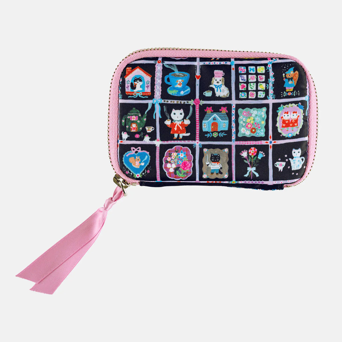 Hobonichi Techo Drawer Pouch Pocket “Coffee Together” – Yumi Kitagishi