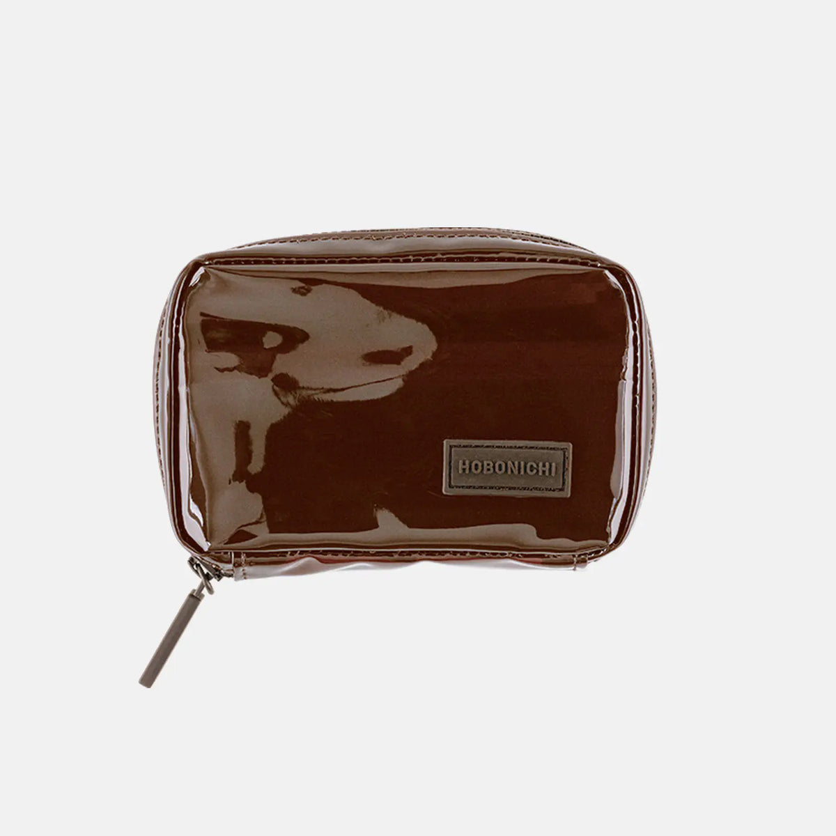 Hobonichi Drawer Pouch Pocket – Transparent Brown Mini Organizer Pouch