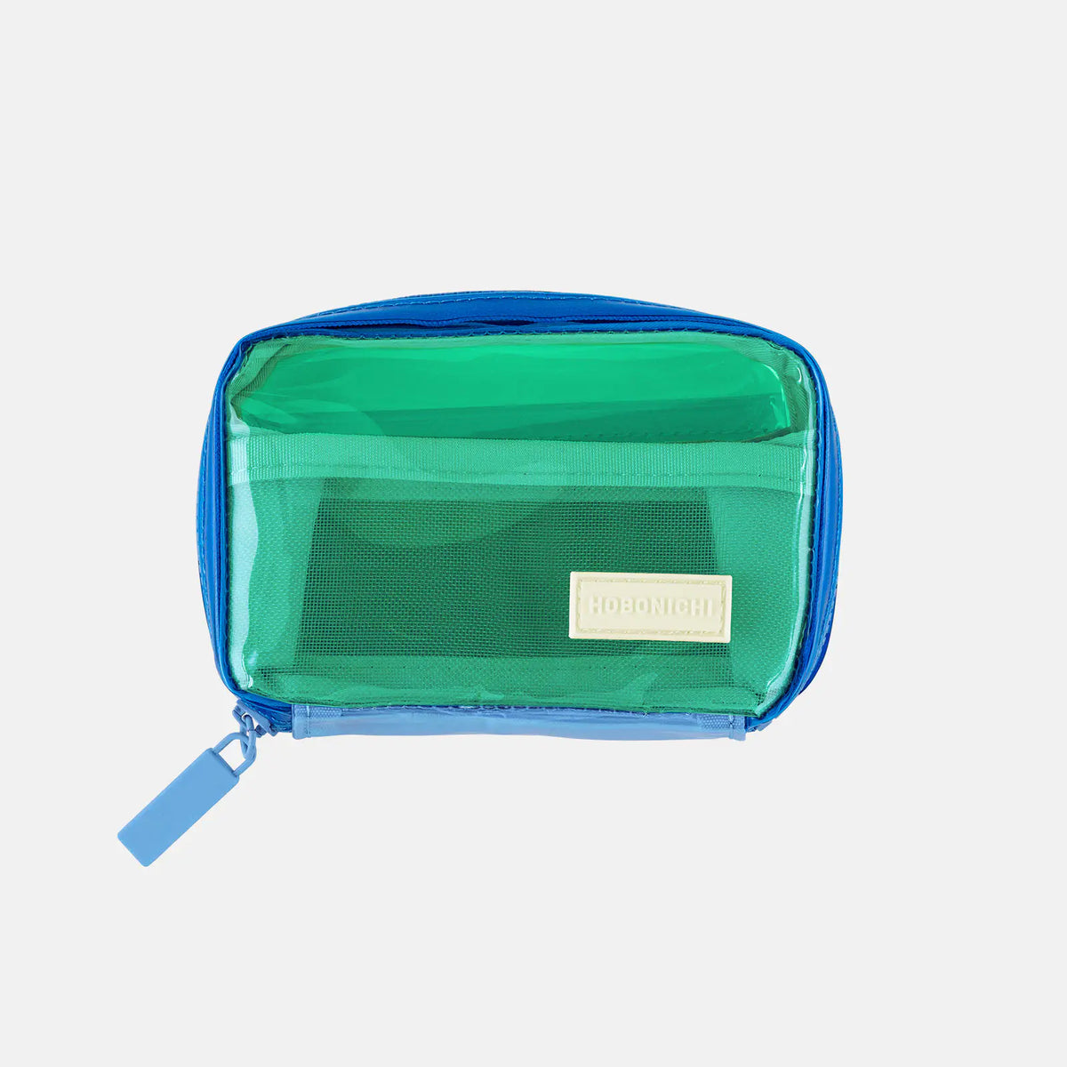 Hobonichi Drawer Pouch Pocket – Transparent Mix Blue Mini Organizer Pouch