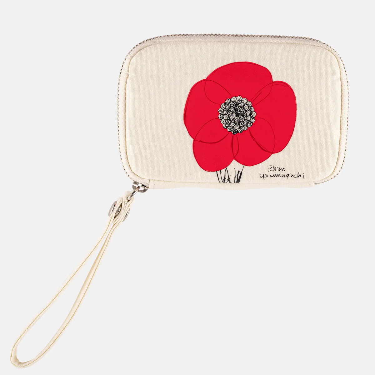Hobonichi Drawer Pouch Pocket – “HANA/AKA” by Ichiro Yamaguchi