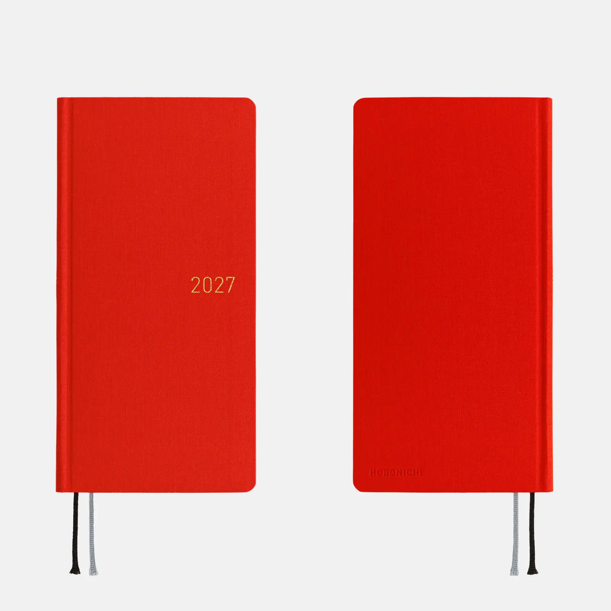 Hobonichi Techo Weeks 2027 Poppy Red Planner