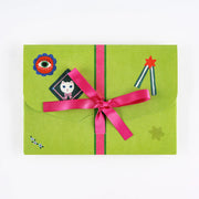 Hobonichi Yumi Kitagishi White Cat Mini File Folder