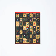 Hobonichi Yoshiro Watanabe Petit Bloom Gold Foil Stickers