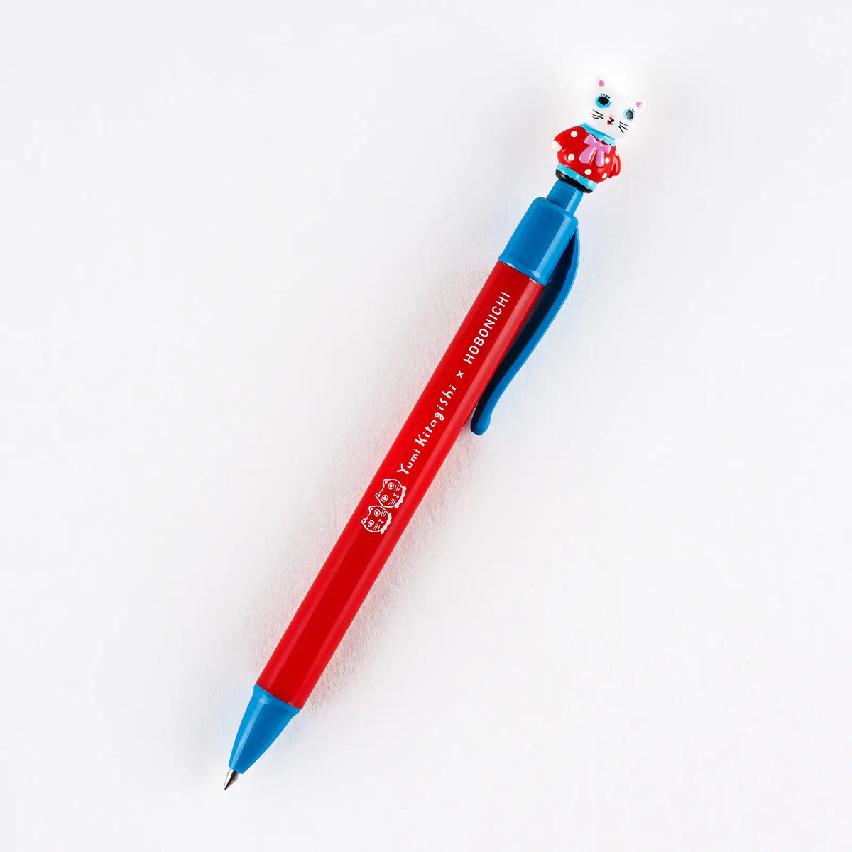 Hobonichi Yumi Kitagishi Shiro Neko Ballpoint Pen 0.5mm