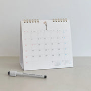 Hobonichi Whiteboard Calendar 2027 with File Pocket and Message Board