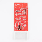 Hobonichi Junji Ito Tomie Horror Clear Stamp Set