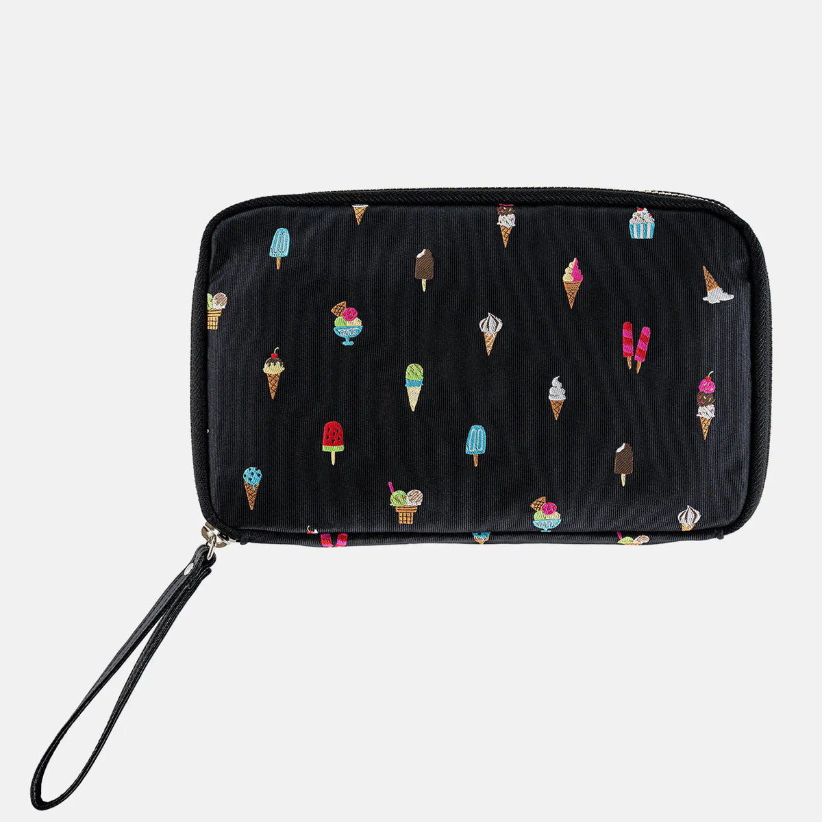 Hobonichi Techo Tie & Chief “Happy Ice Cream” Large Sister Drawer Pouch