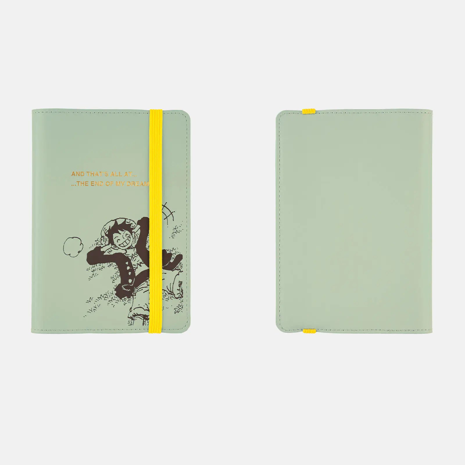 Hobonichi Techo ONE PIECE magazine Luffy Dream Mint Green Planner Cover A6 2027