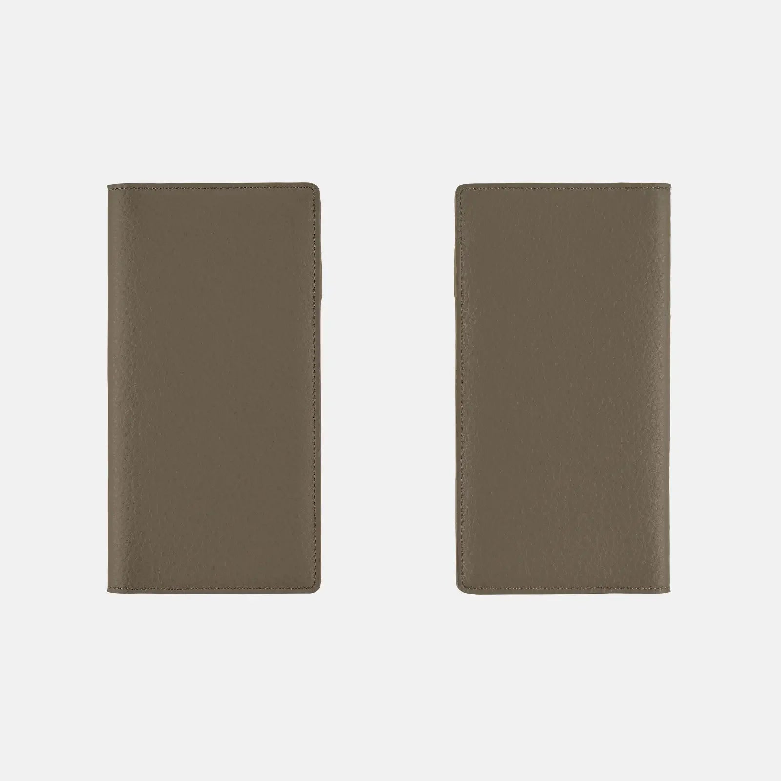 Hobonichi Techo 2027 Tight Gray & Light Blue Leather Weeks Planner Cover