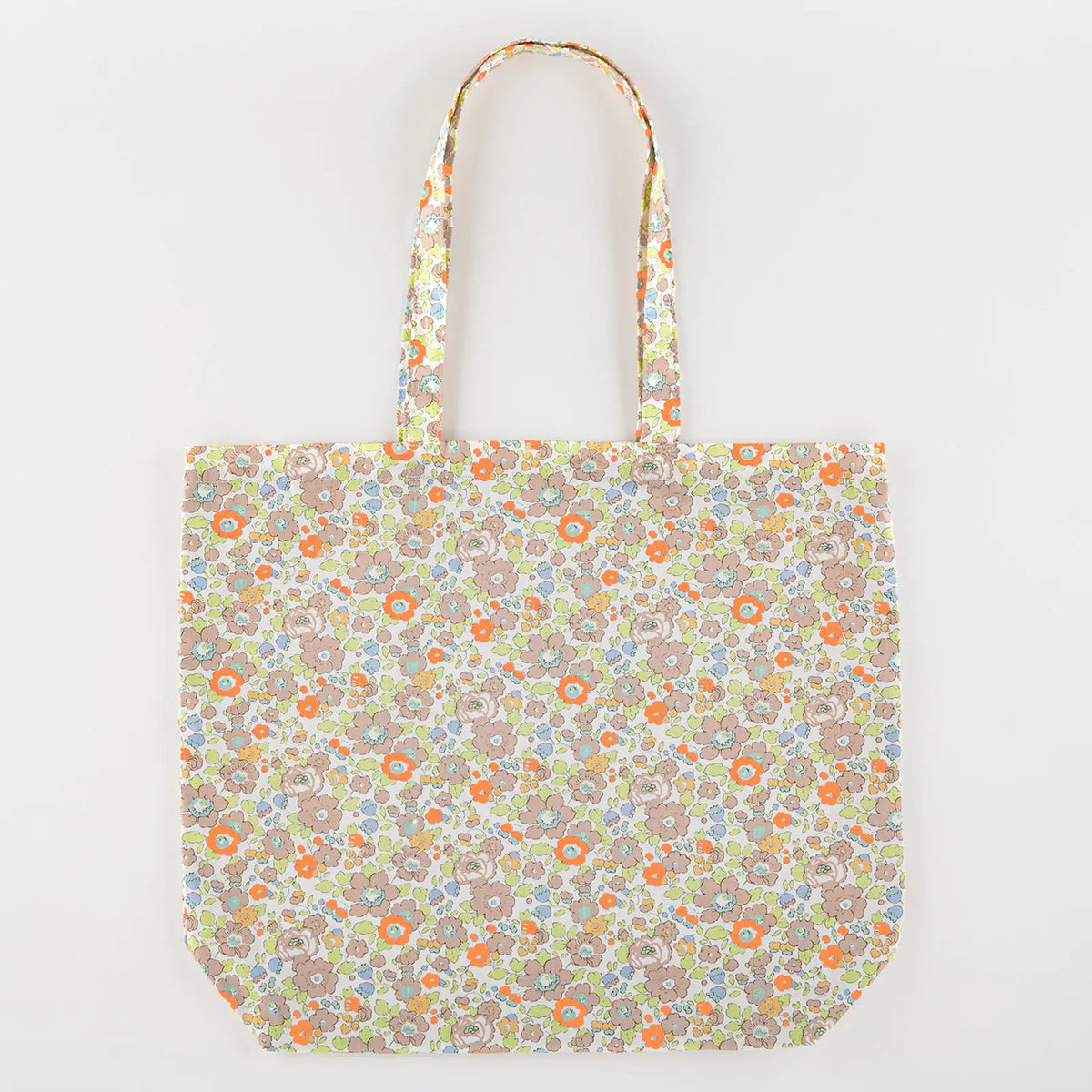 Hobonichi LIBERTY FABRICS Betsy Neon Beige Tote Bag