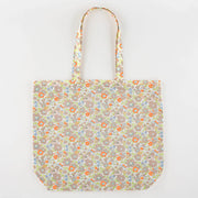 Hobonichi LIBERTY FABRICS Betsy Neon Beige Tote Bag