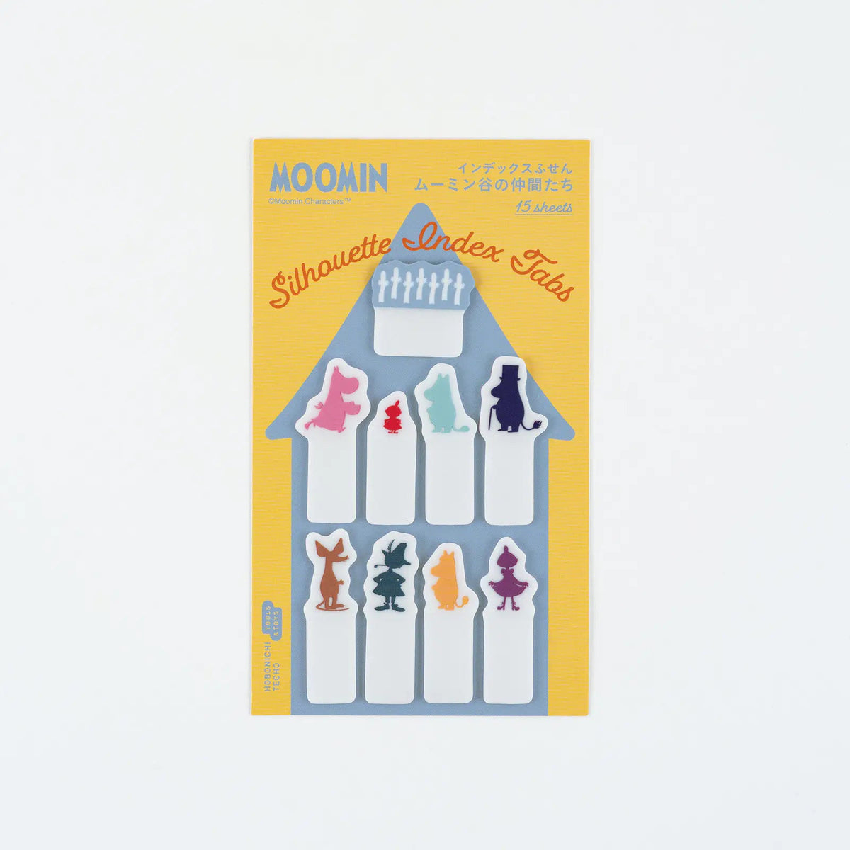 Hobonichi Moomin Index Sticky Notes Moominvalley Characters