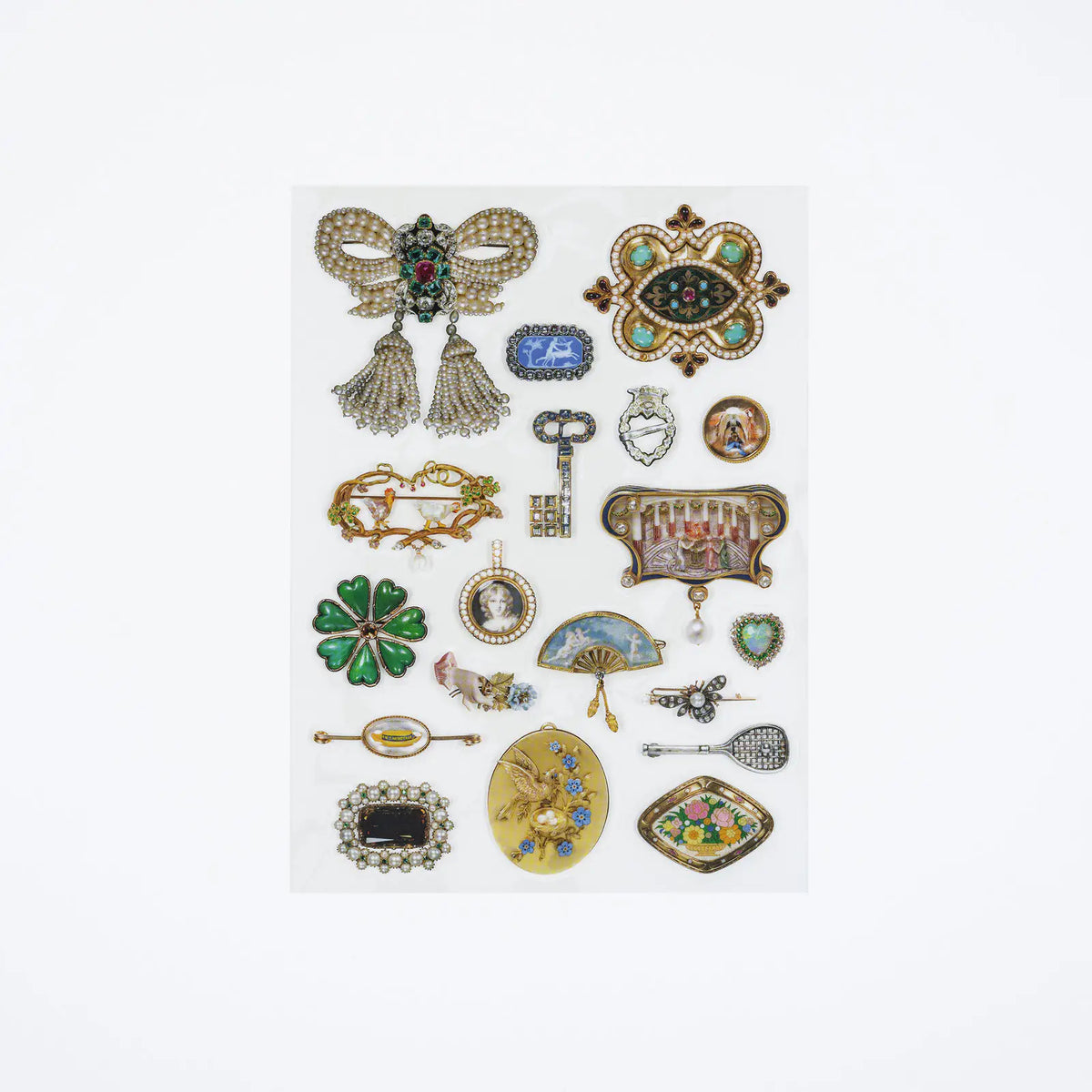 Hobonichi V&A Nearly Life Size Jewelry Stickers