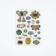 Hobonichi V&A Nearly Life Size Jewelry Stickers