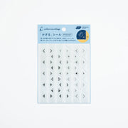 Hobonichi collect & collage POCKET Corner Pocket Stickers 54 Pieces