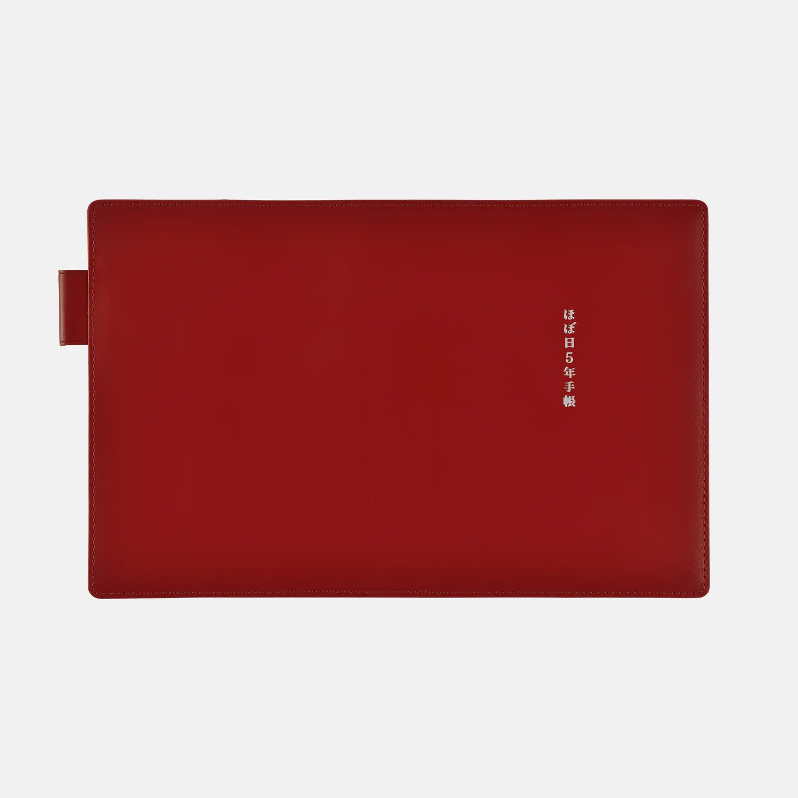 Hobonichi Techo 5-Year Diary Cover Red Leather A6
