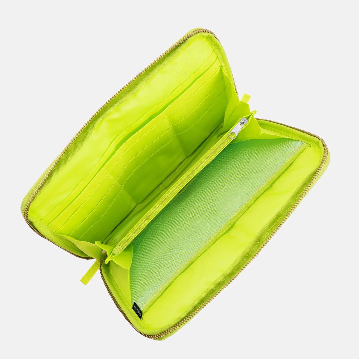 Hobonichi Aqua Lime Large Drawer Pouch