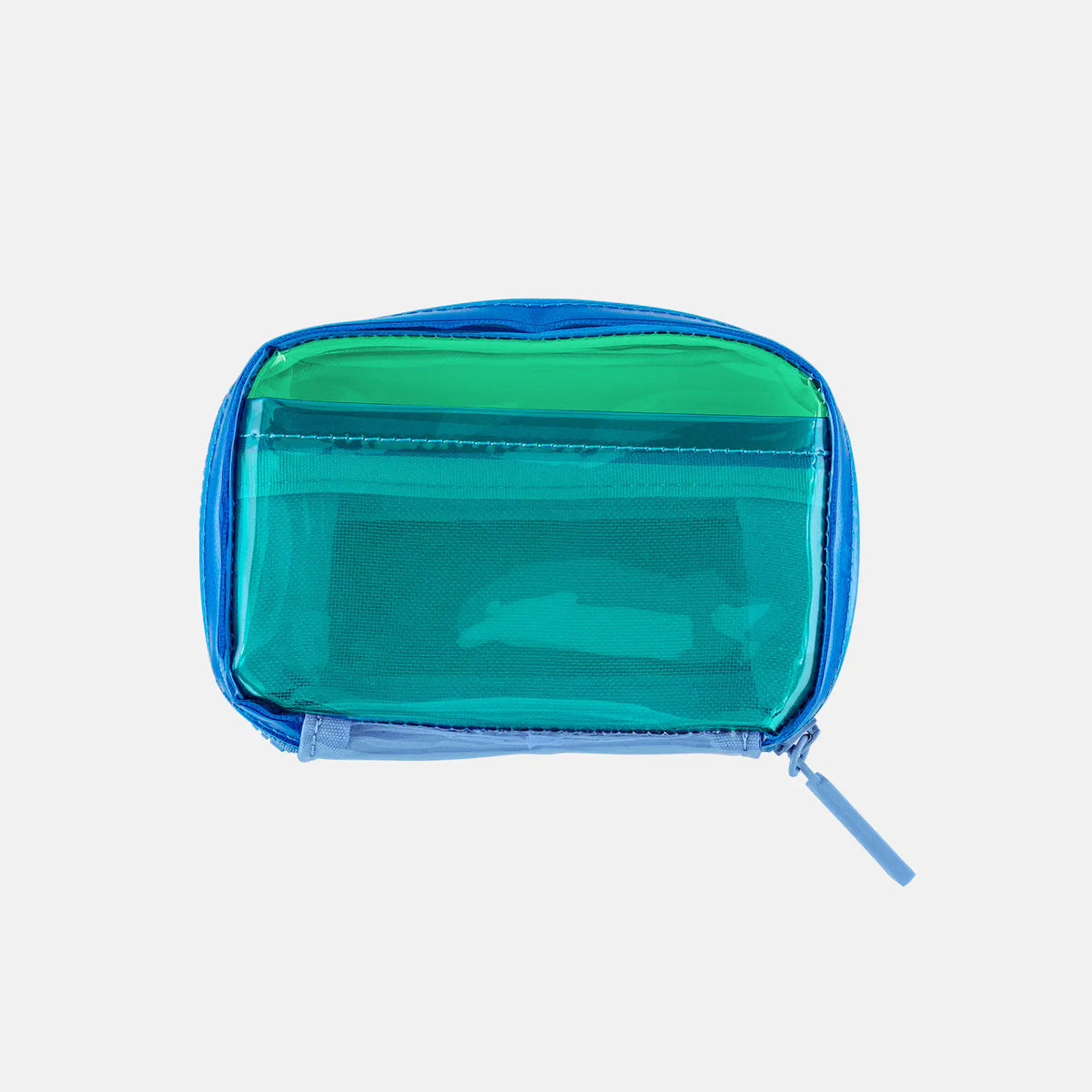 Hobonichi Drawer Pouch Pocket – Transparent Mix Blue Mini Organizer Pouch