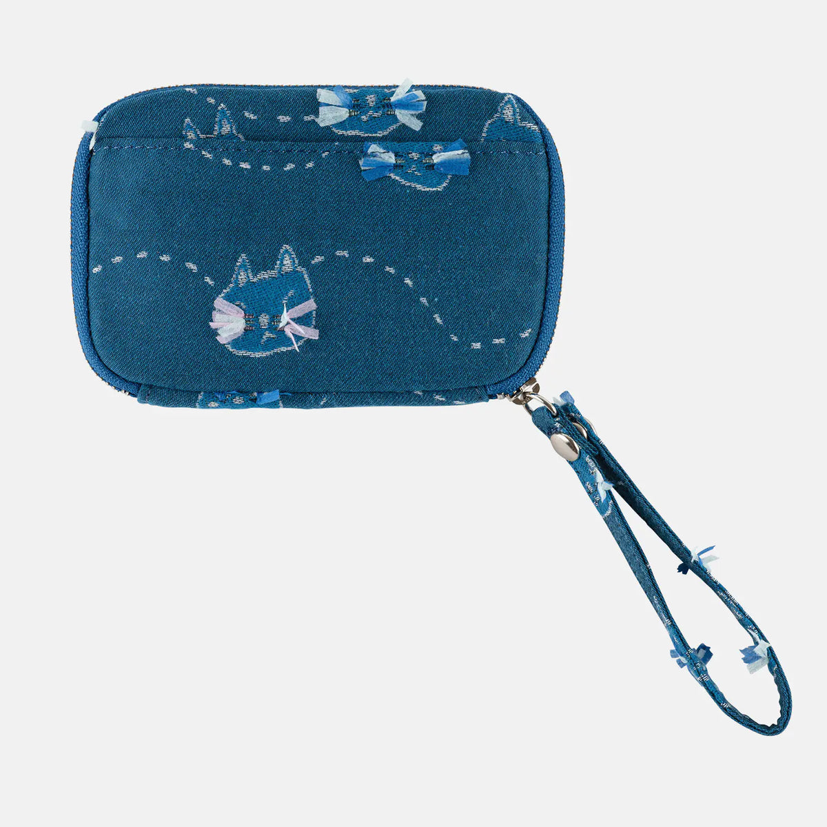Hobonichi Drawer Pouch Pocket – Higeneko Cat Embroidered Mini Organizer Pouch