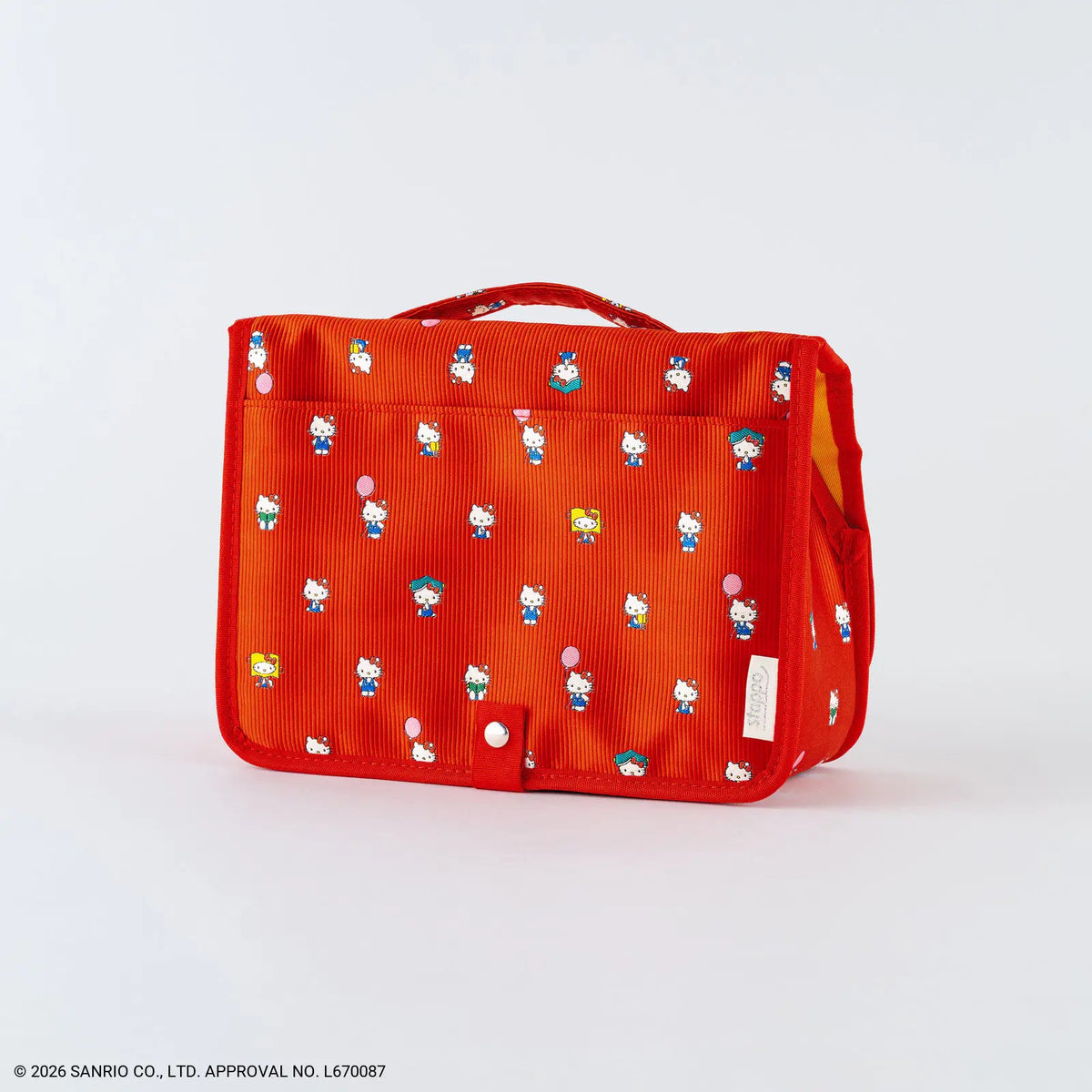 Hobonichi Techo 2027 Hello Kitty Stappo Stand-Up Organizer Pouch