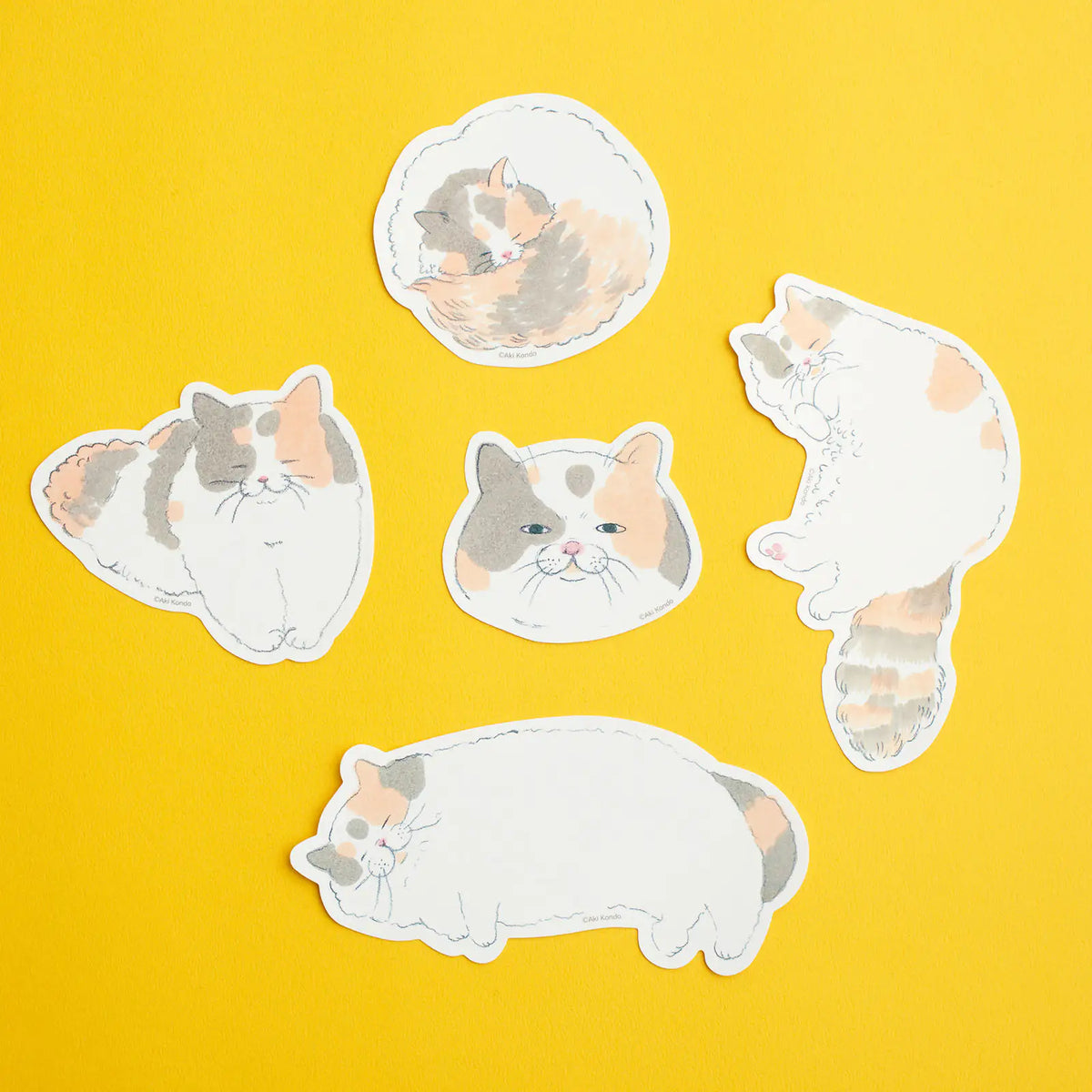 Hobonichi Ohagichan Waterproof Sticker Set 5 Pieces