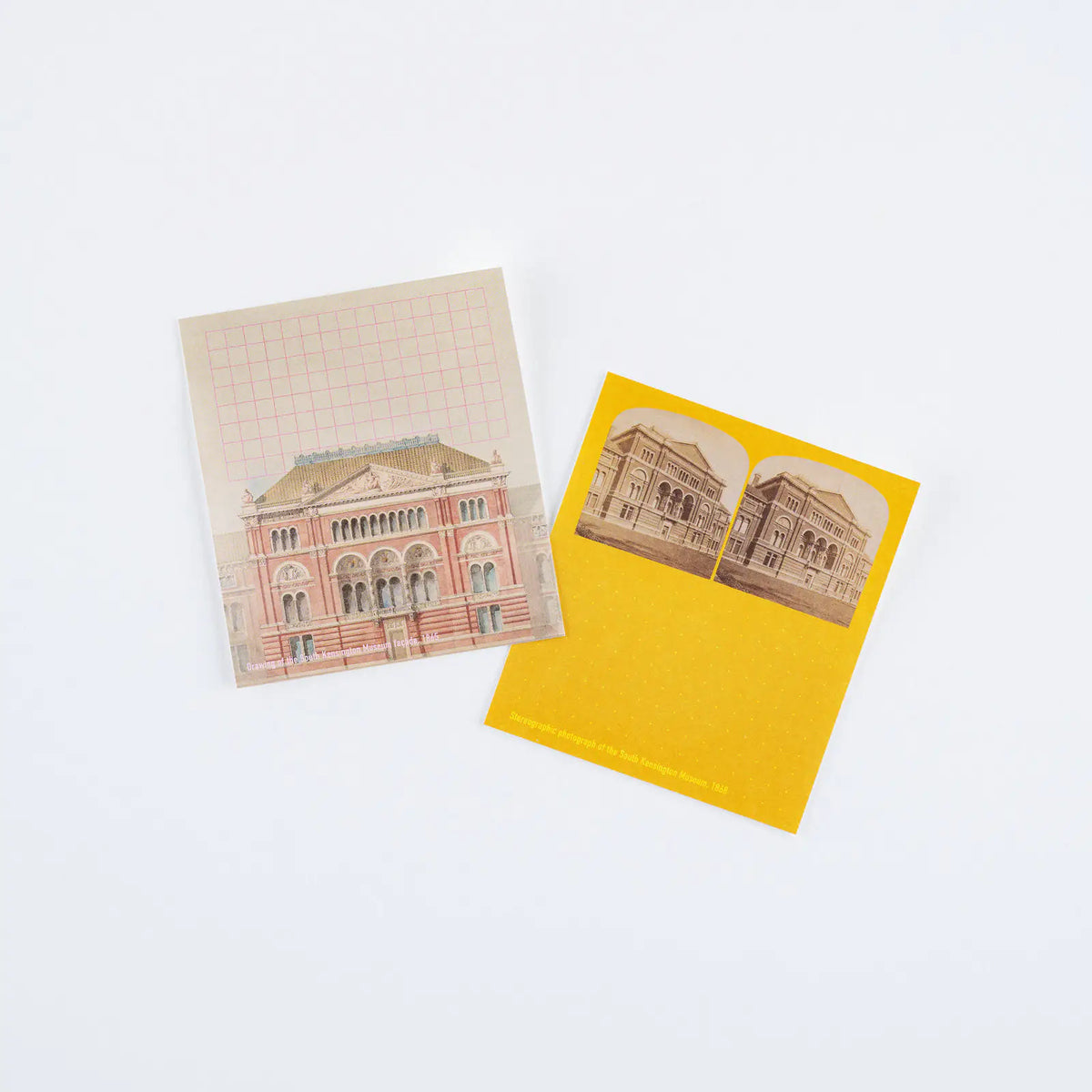 Hobonichi V&A South Kensington Museum Sticky Notes Set 5 Designs