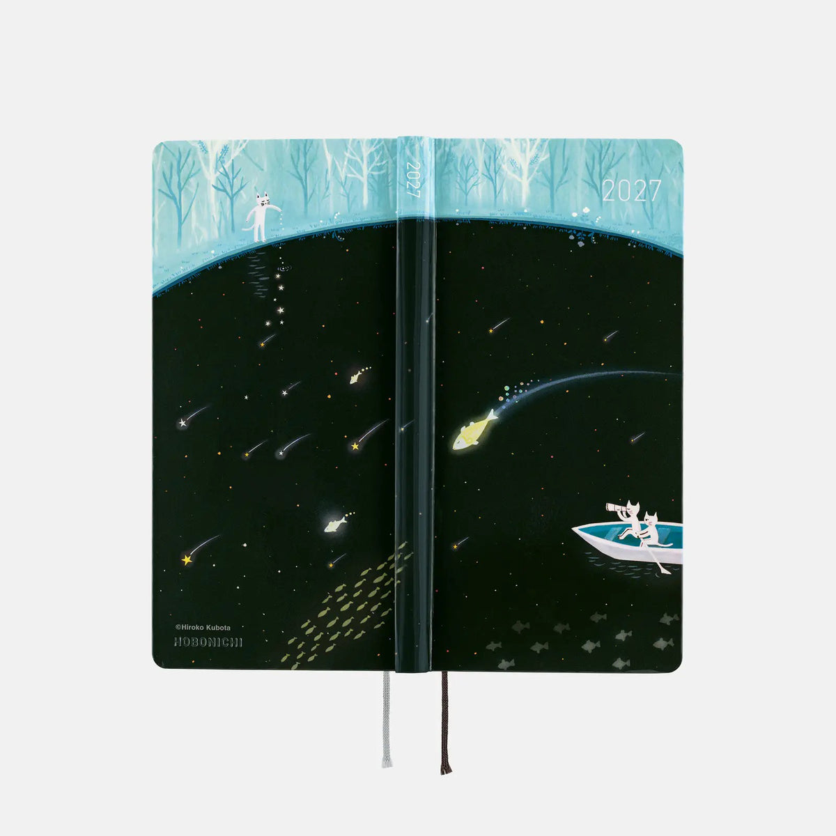 Hobonichi Techo Weeks 2027 Mizuiro Mori no Ryuseigun Planner