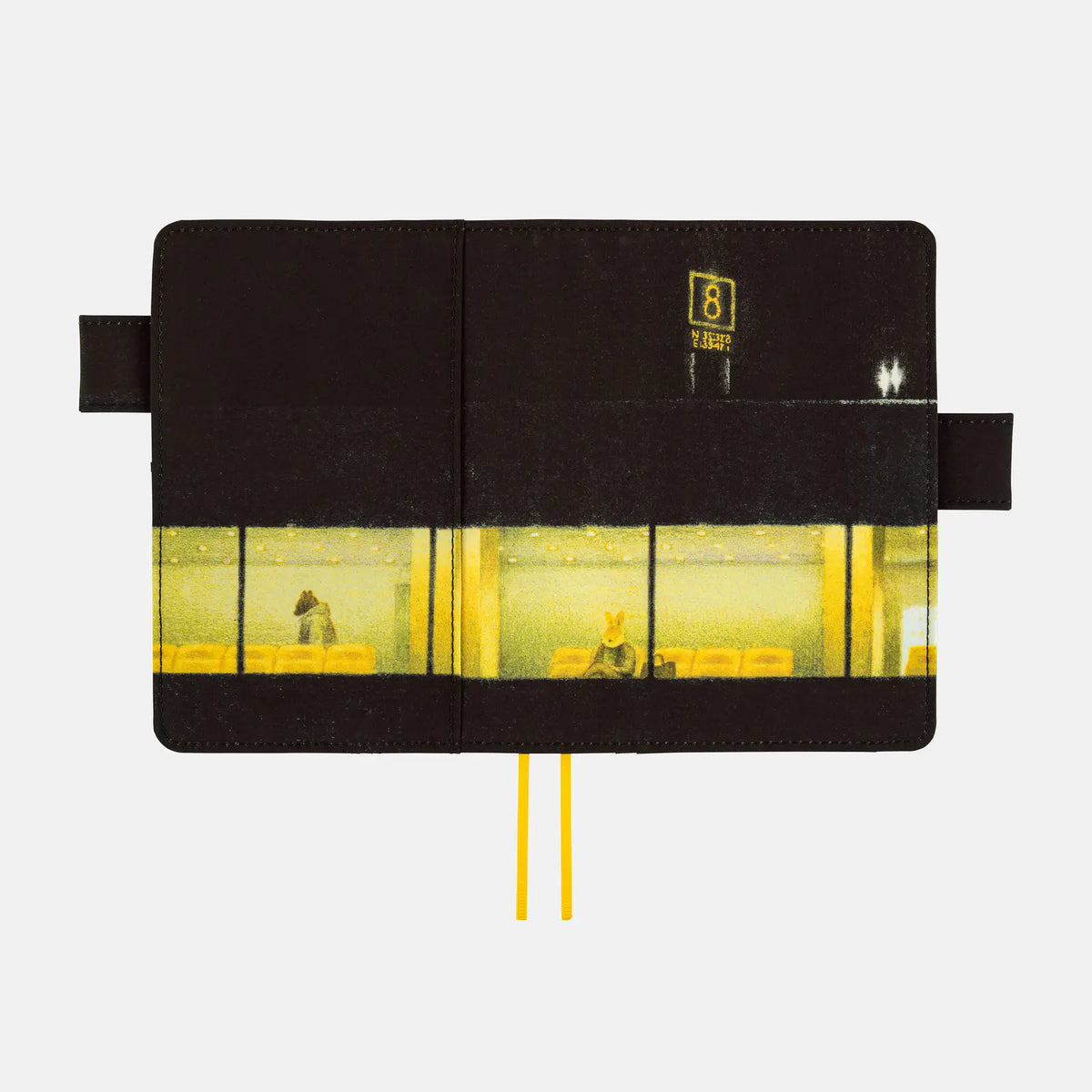 Hobonichi Techo Akiko Miyakoshi An Airport at Night A6 Planner Cover 2027
