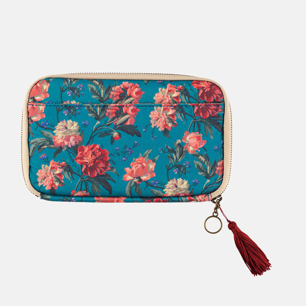 Hobonichi Techo Drawer Pouch Ane “Decadent Blooms” Organizer Pouch