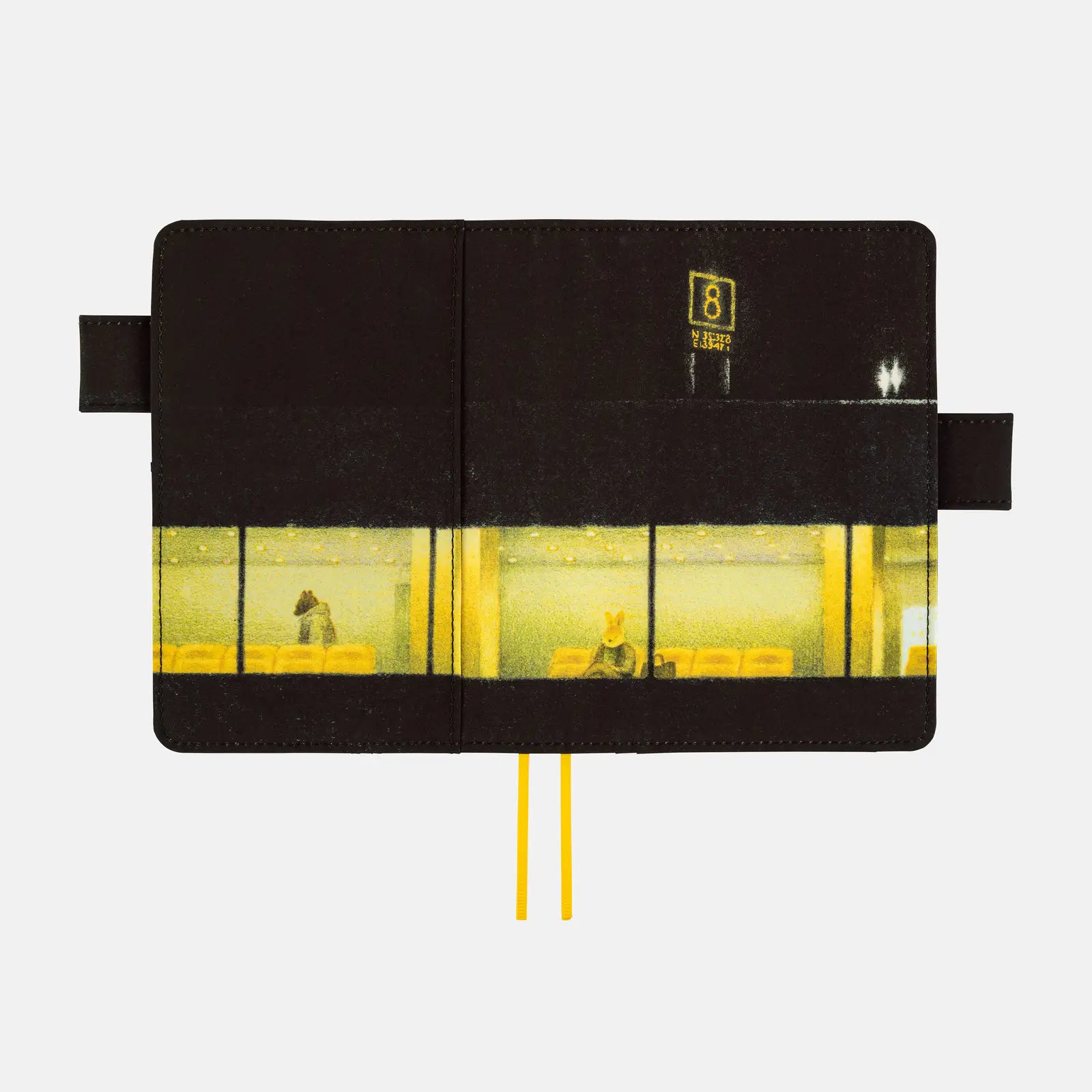 Hobonichi Techo Akiko Miyakoshi An Airport at Night A5 Planner Cover 2027