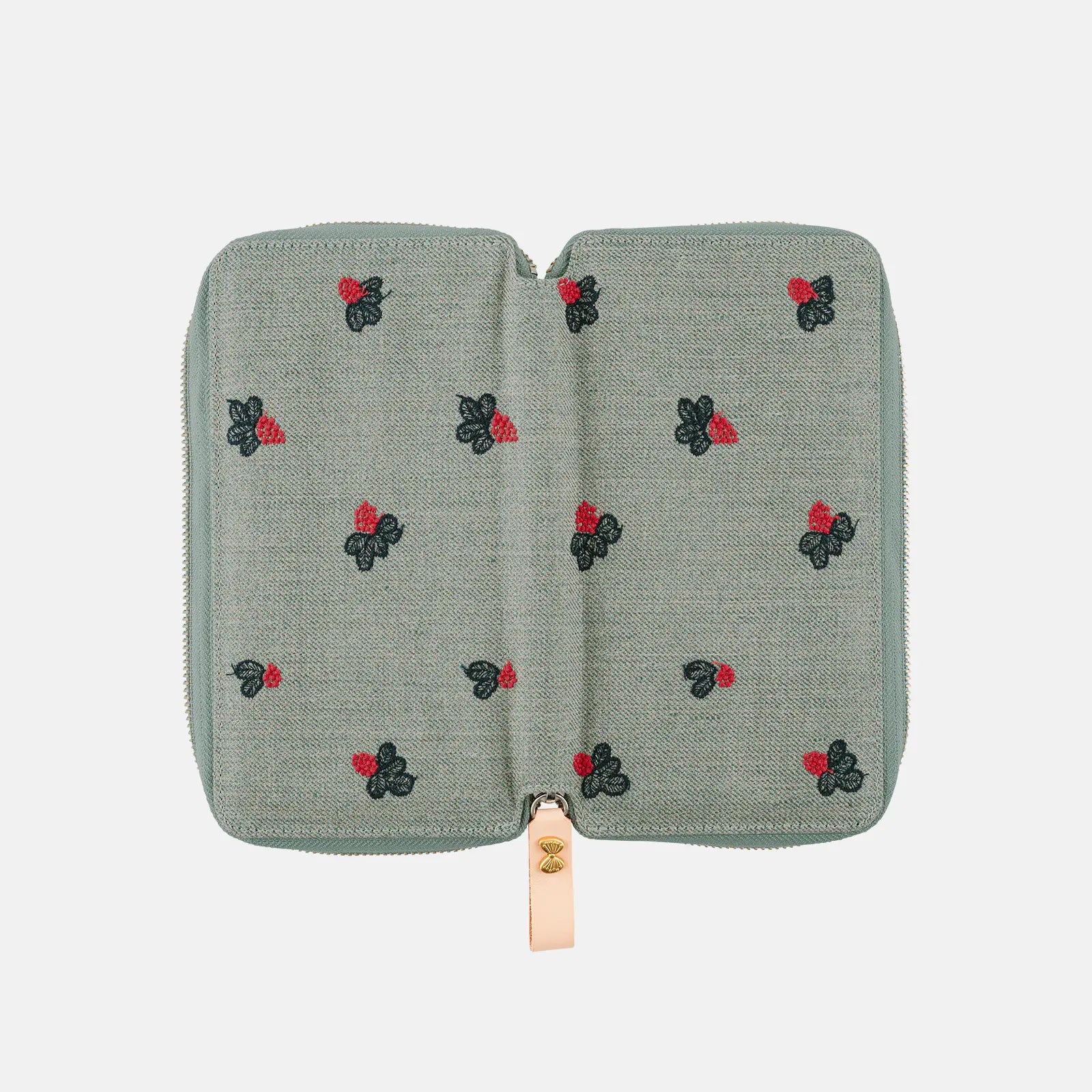 Hobonichi Techo 2027 minä perhonen “light berry (Green)” Weeks Cover