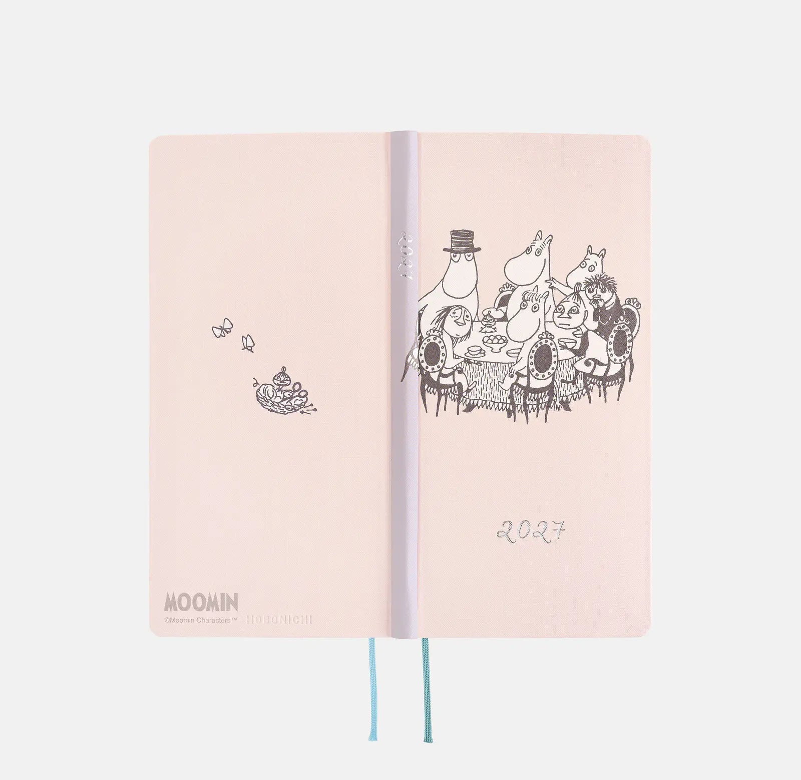 Hobonichi Techo Weeks 2027 Moomin “Around the Table” Weekly Planner