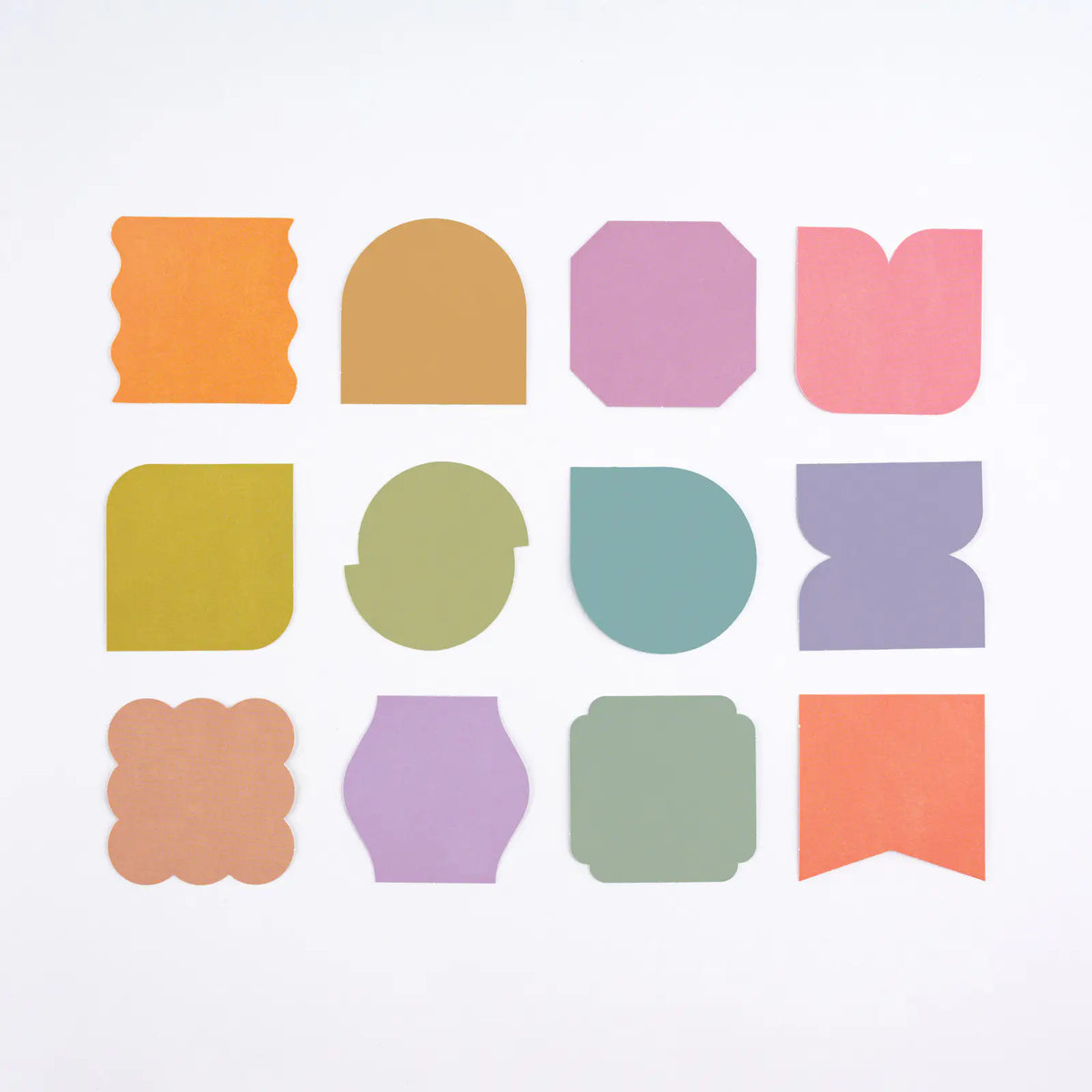 Hobonichi Techo TSUKI no IRO Mini Card Set 12 Designs with Envelopes