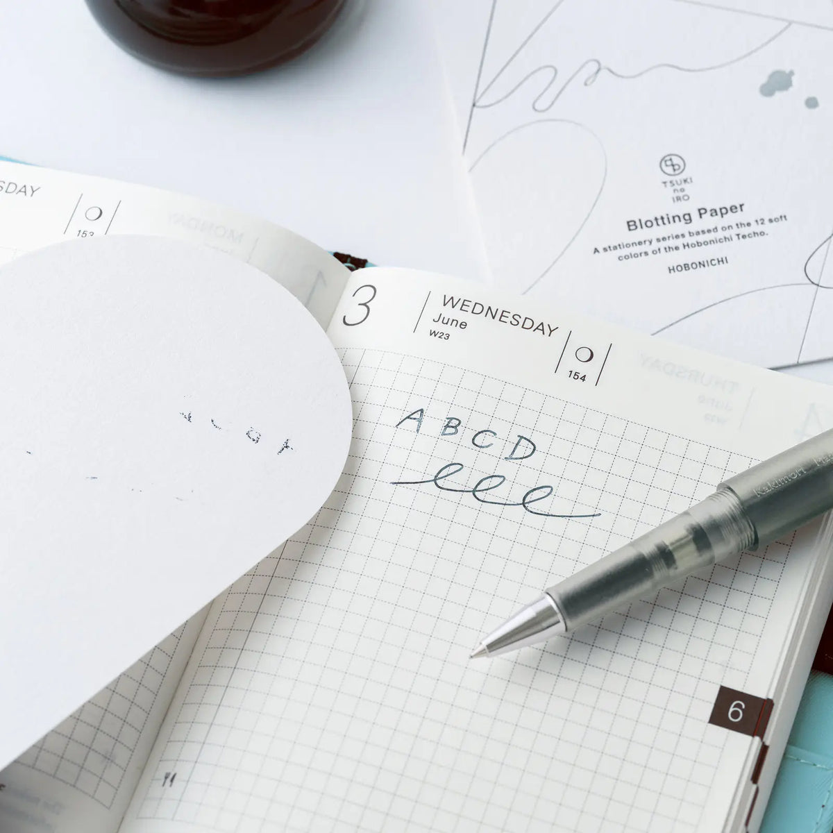 Hobonichi Techo TSUKI no IRO Ink Blotting Paper 5 Sheets