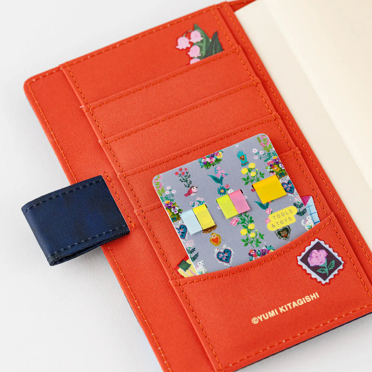 Hobonichi Yumi Kitagishi Lovely Wallpaper Film Sticky Notes 5 Sizes